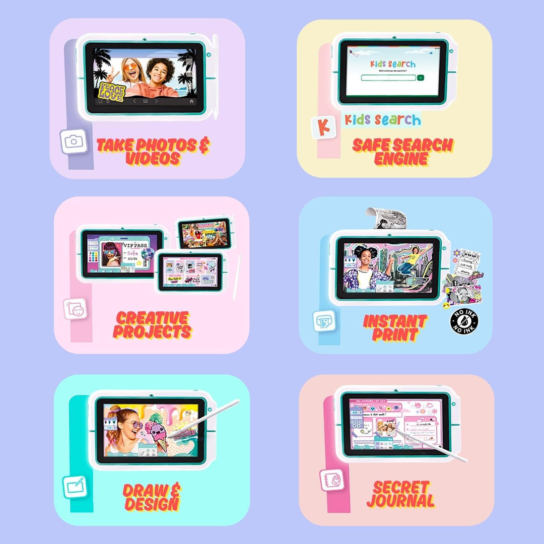 Canal Toys Pad Creator – Instant Print Kreativtablet für Kinder – Fotobearbeitung &amp; Direktdruck – DI
