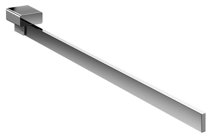 EMCO LOFT Handtuchhalter 1-armig, starr 410 mm chrom Single Handtuchstange Chrom, Single Handtuchsta