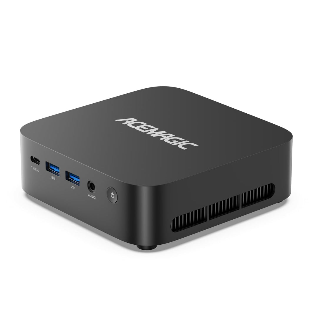 ACEMAGIC Kron Mini K1 Mini PC, AMD Ryzen 5 7430U (Äquivalent zu 5850U, 6C/12T, Bis zu 4.3Ghz),32GB D