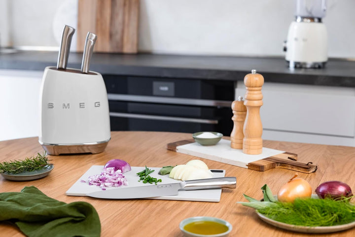 Smeg, Messerblock, KBSF02WH, Weiss, Wei&amp;