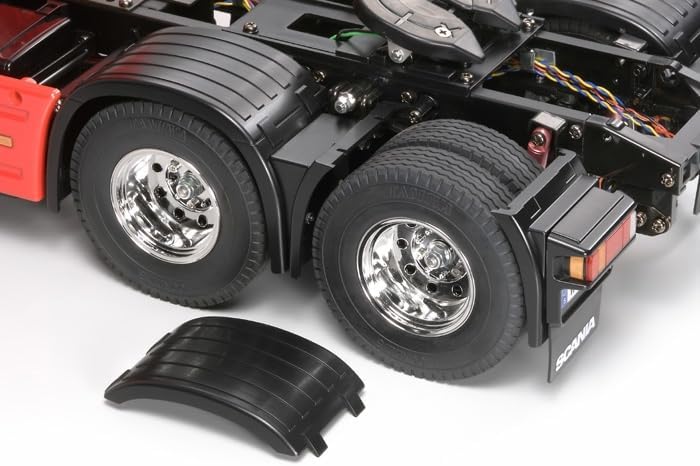 TAMIYA TMYTAM56323 300056323 - Scania R620 Highline,ferngesteuerte 3Achs LKW Zugmaschine, 1:14, Baus