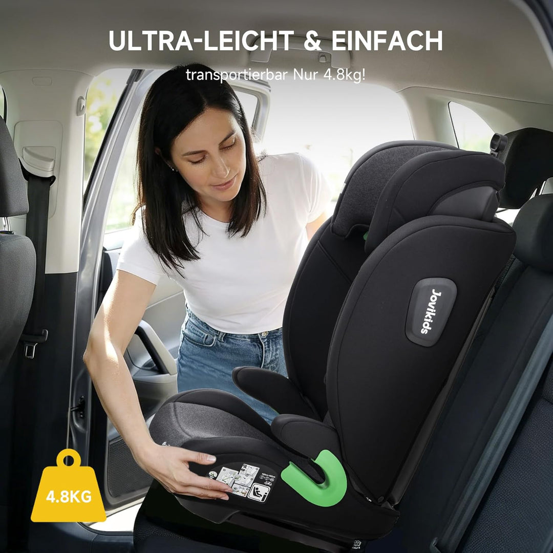 i-Size R129 Kinderautositz, von 3,5 bis 12 Jahre (100–150 cm), Mit verstellbarer Rückenlehne, Kopfst