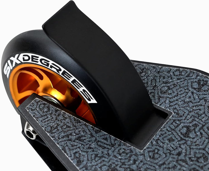 Six Degrees Aluminium Stuntscooter - Freestyle Kickroller, 100 mm High-Rebound-Rollen, ABEC 9, verst