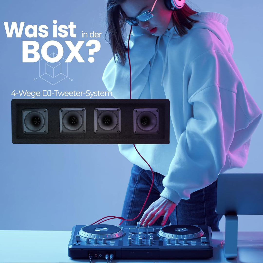 Pyle-Pro PAHT4 4-Way 300w DJ Piezzo Box