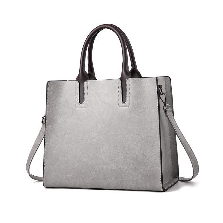 NICOLE &amp; DORIS Gross Handtasche Damen Shopper Tasche Umhängetasche Damen Gross Retro Schultertasche