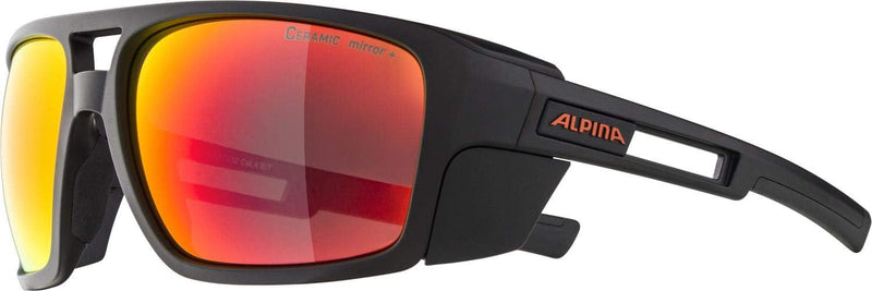 ALPINA SKYWALSH - Wasserabweisende und Beschlagfreie Sport- & Fahrradbrille Mit 100% UV-Schutz Für E