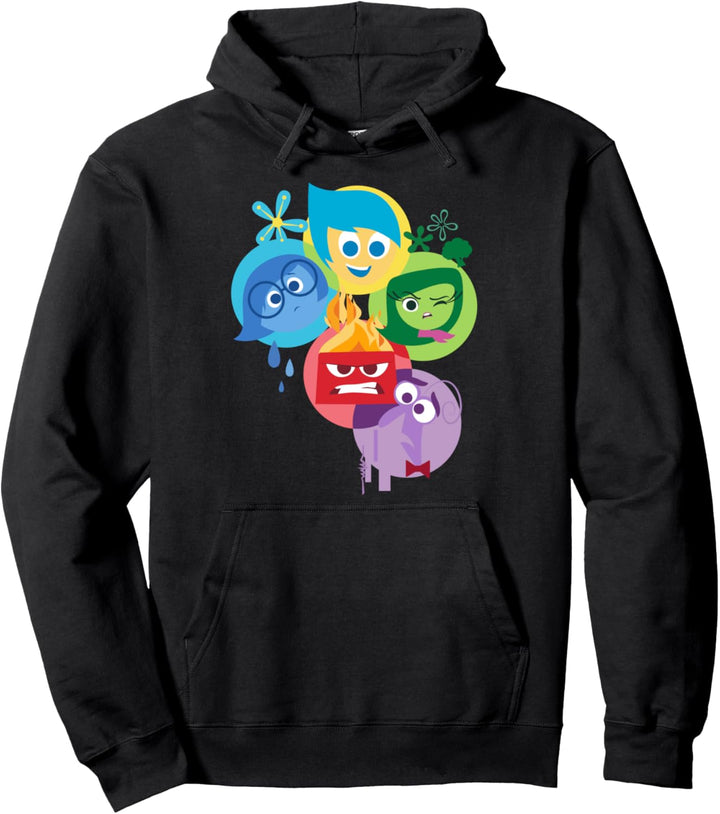 Disney Pixar Inside Out Simple Group Shot Pullover Hoodie