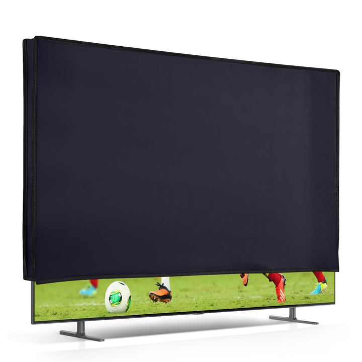 kwmobile 75" TV Hülle - Fernseher Bildschirmschutz Abdeckung - TV Bildschirm Staubschutzhülle - Dunk