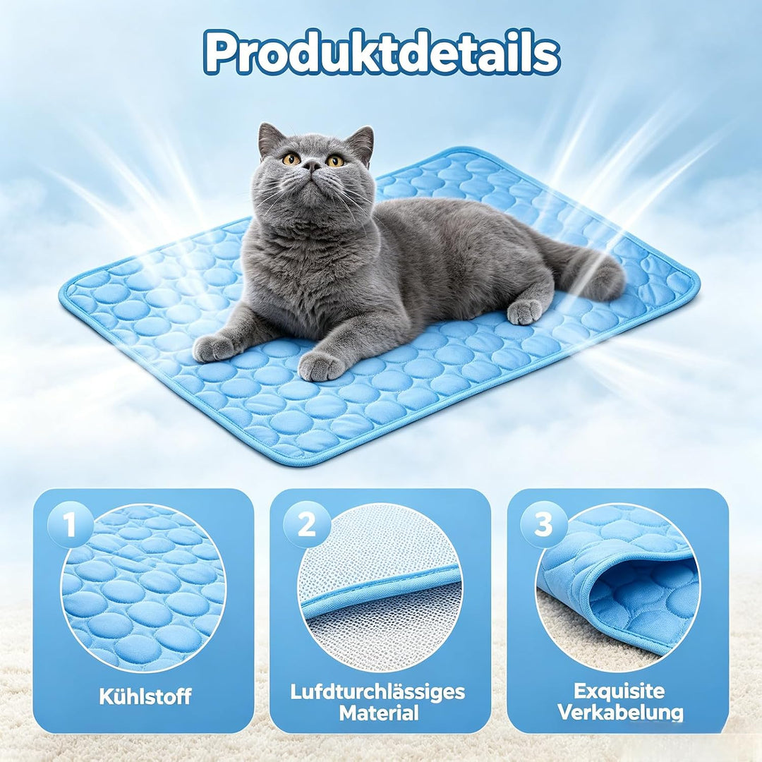 Generisch Kühlmatte selbstkühlend für Hund Und Katze, Neu Selbst Kühlende Hundematte Sommer, rutschf
