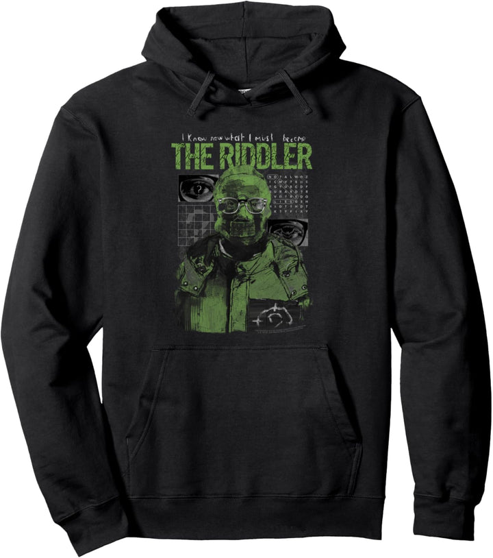 The Batman Riddler Illustration Pullover Hoodie