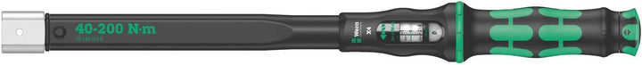 Wera '05075654001 Click-Torque X 4 Drehmomentschlüssel für Einsteckwerkzeuge, 14x18 x 40-200 Nm 14x1