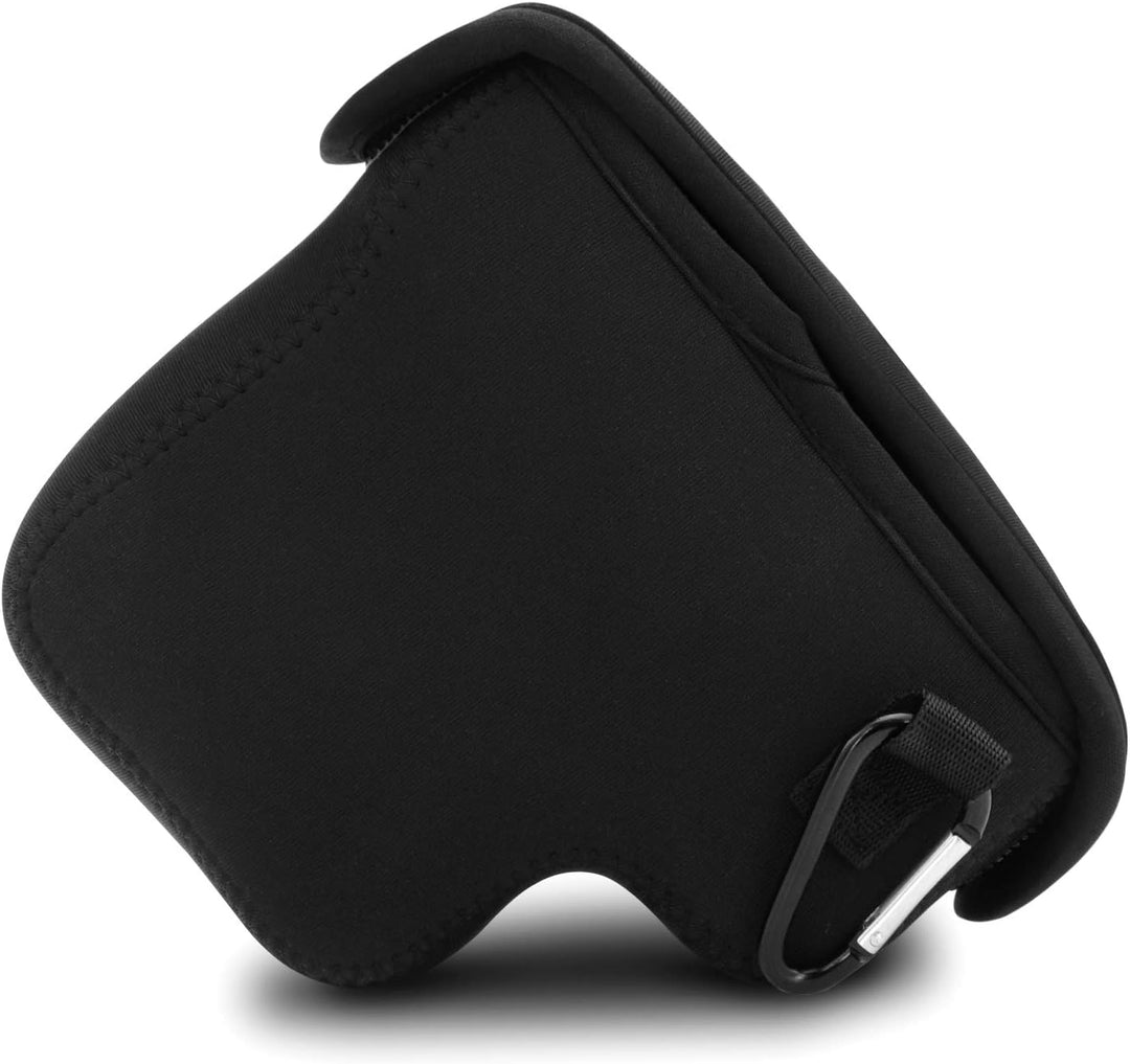 MegaGear MG1687 Kameratasche aus Neopren, für Panasonic Lumix DC-FZ1000 II, Leica V-Lux 5 - Schwarz,