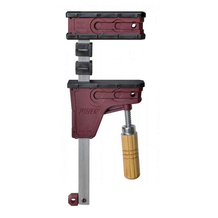 Piher Parallelzwinge Modell PRL 60cm Arbeitslänge 60cm Burgund, 60cm Burgund