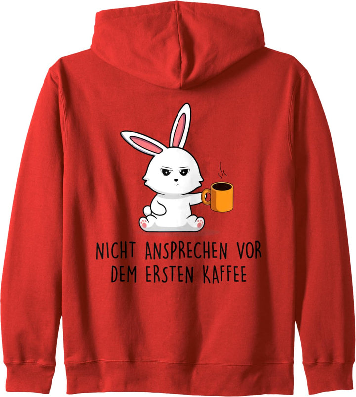 nicht ansprechen vor dem ersten kaffee hasse Kapuzenjacke
