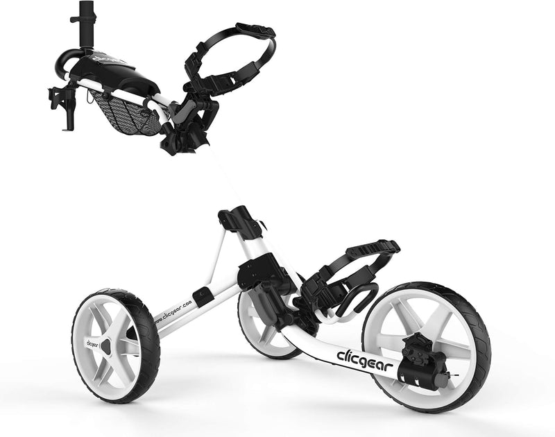 Clicgear 4.0 Trolley Golfwagen Einheitsgrösse Weiss, Einheitsgrösse Weiss