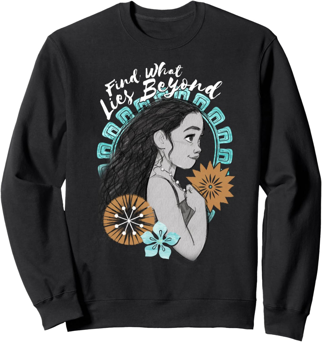 Disney Moana Find What Lies Beyond Sketch Sweatshirt