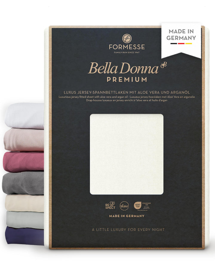 Formesse Bella Donna Premium Spannbetttuch leinen, 120x200-130x220 cm Leinen 120x200 - 130x220 cm, L
