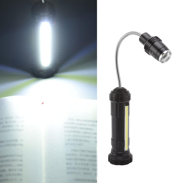 Grilllicht, Magnetfuss, Aluminiumlegierung, wasserdicht, hitzebeständig, verstellbar, flexibel, Schw