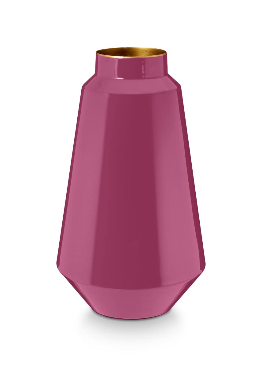 PIP STUDIO 51102048 Vase Metal Pink 36 cm (1 Stück)