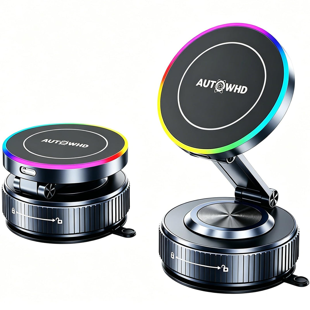 Magnetisch Autohalterung 15W Handyhalterung Auto mit Ladefunktion, Ladegerät Kfz Magnet Wireless Car