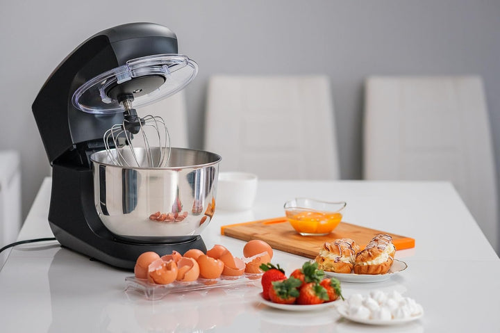 Teesa TSA3545-B EASY COOK SINGLE BLACK Küchenmaschine, Rührgerät, Mixer, 1400, Aluminium, 1 Liter, s