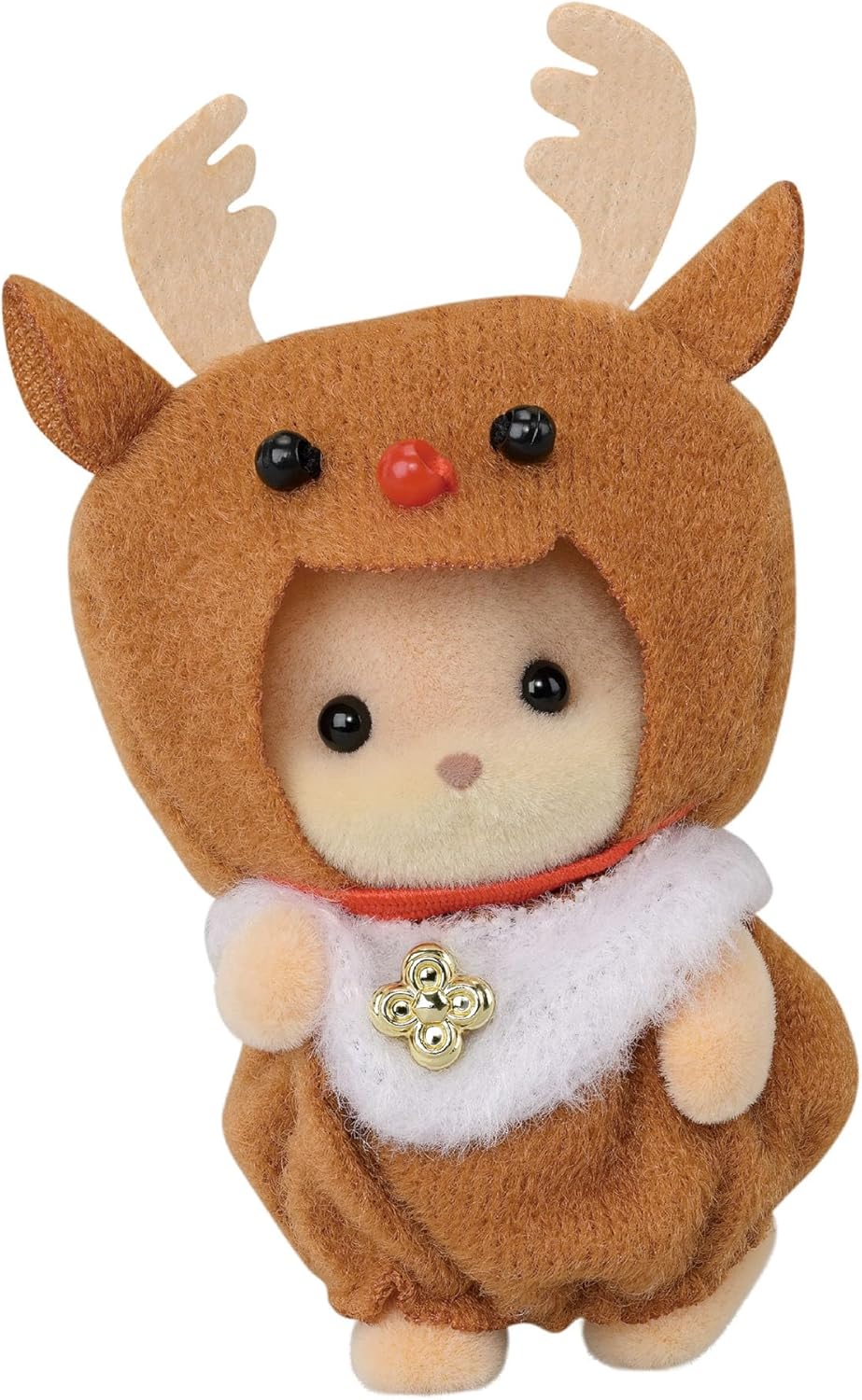 Sylvanian Families - 5822 Baby Santas Weihnachtshaus Spielset, Spielset mit Tierfigur,Schneeleopard,
