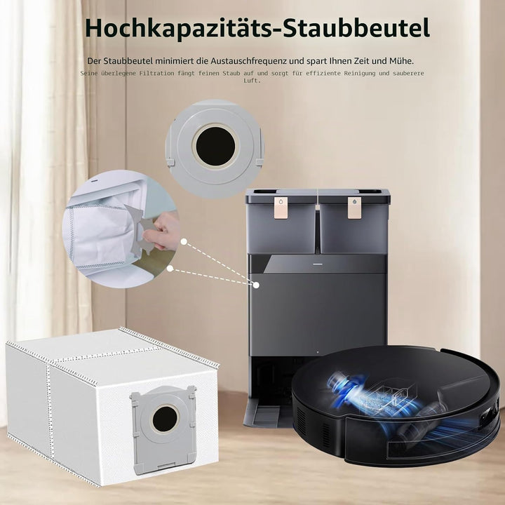 Zubehör für Ecovacs Deebot T50 Max Pro Omni,T50 Max Omni,T50 Max Pro Omni Gen2 Staubsauger Ersatztei