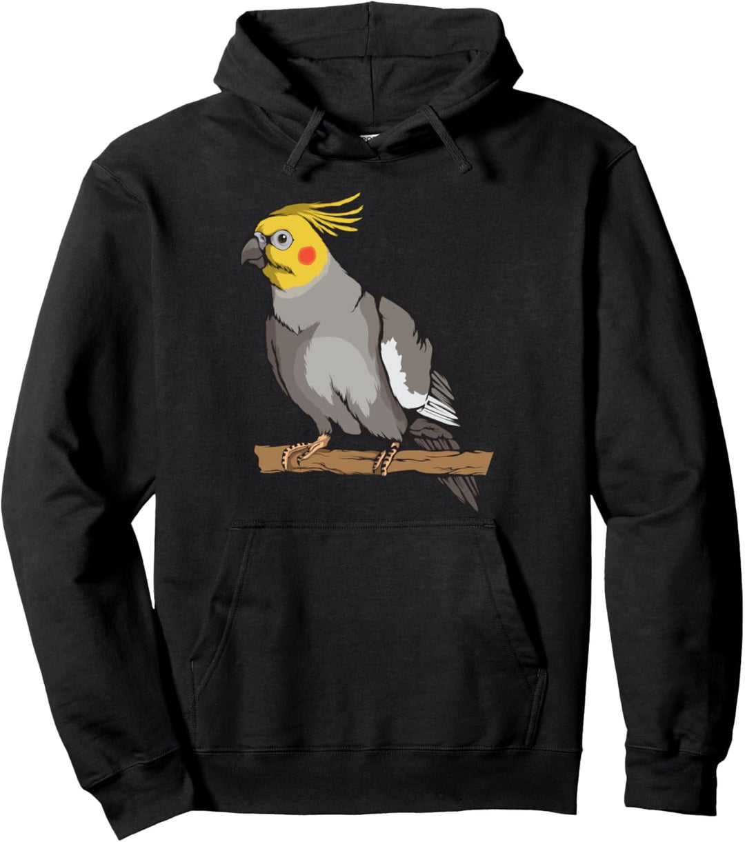 Nymphensittich Bild Zeichnung Design Vogel Nymphensittich Pullover Hoodie
