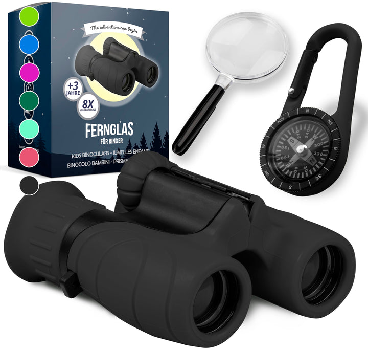 Fernglas für Kinder - Optimales Geschenk zu Ostern für kleine Jungen und Mädchen - Starke Vergrösser