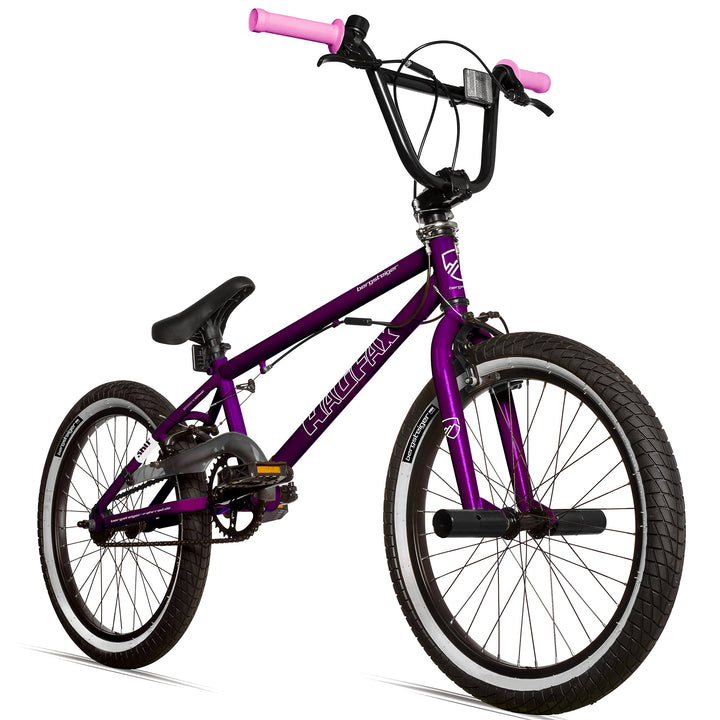 Bergsteiger Halifax 20 Zoll BMX, Fatbike, 360° Rotor-System, Freestyle, 2 Stahl Pegs, Kettenschutz,