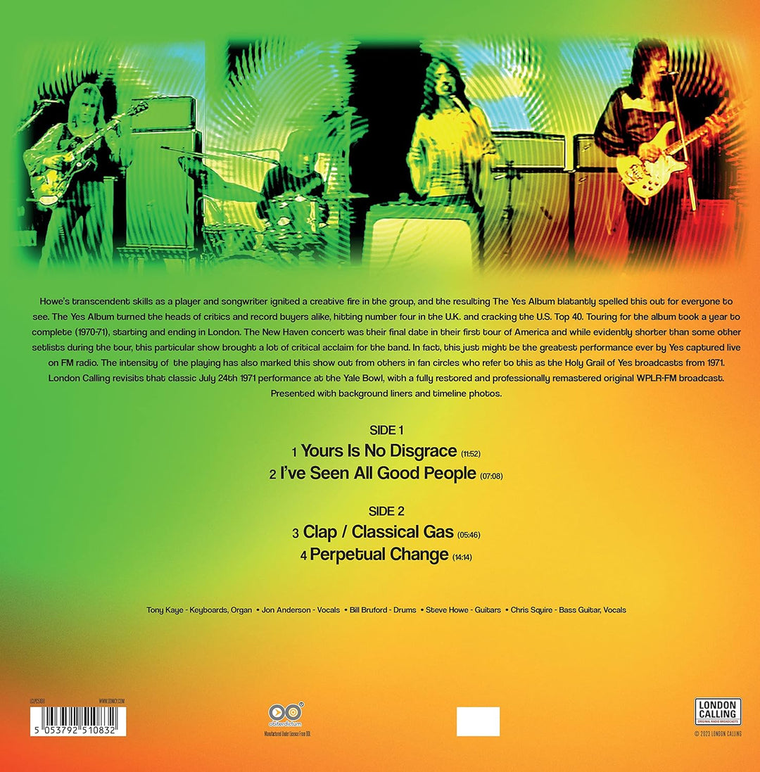 Live... USA 1971, Vinyl