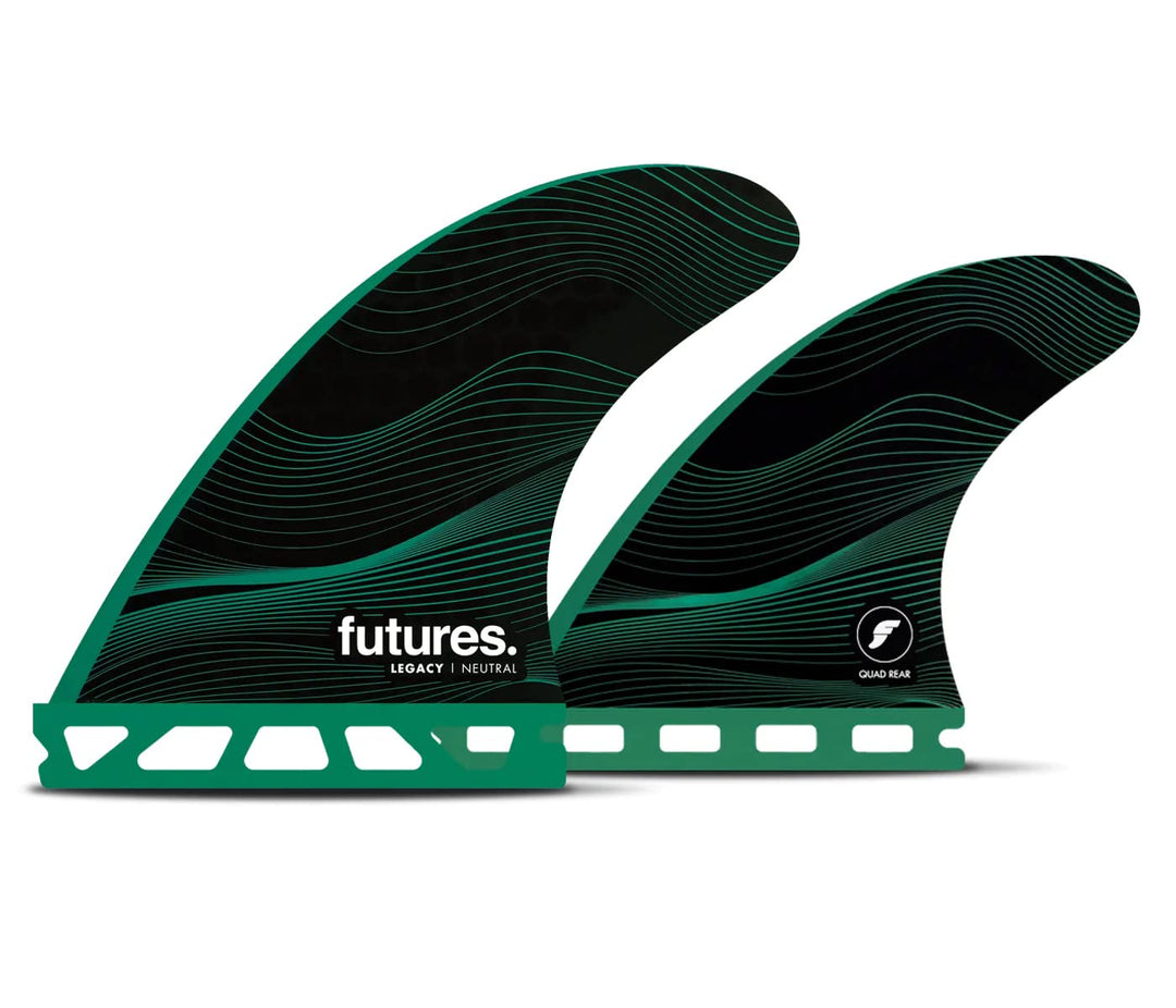 Futures Fins F6 HC Quad Fin Set grün M