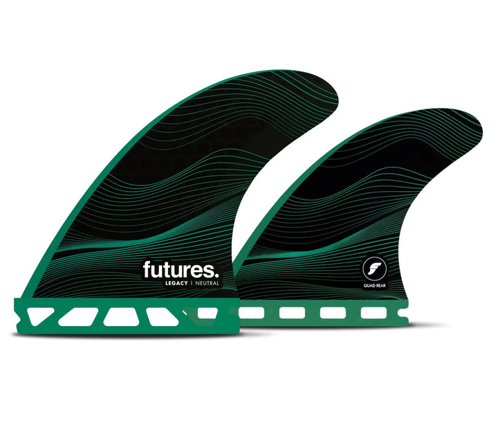 Futures Fins F6 HC Quad Fin Set grün M