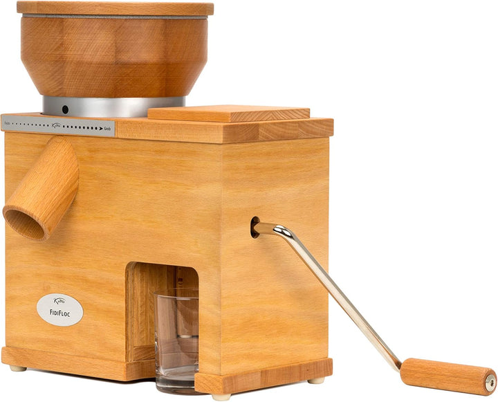 KoMo FidiFloc Medium Kombigerät (360 Watt Getreidemühle, Handflocker)