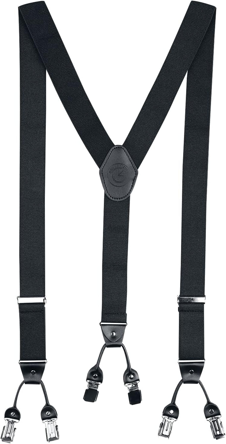 Banned Alternative Rockabilly Braces Unisex Hosenträger schwarz