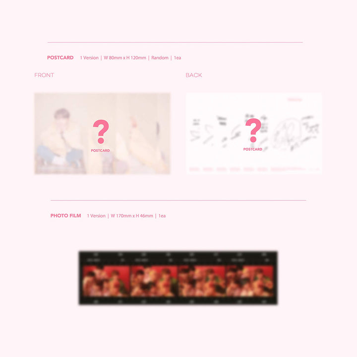 BTS Album - MAP OF SOUL : PERSONA [ 4 Ver. ] CD + Photobook + Mini Book + Photocard + Postcard + Pho