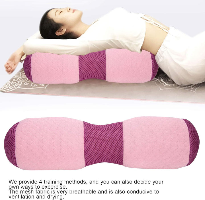 Yoga Kissen, Yoga Bolster Taillenkissen Lenden, Memory-Schaum Block