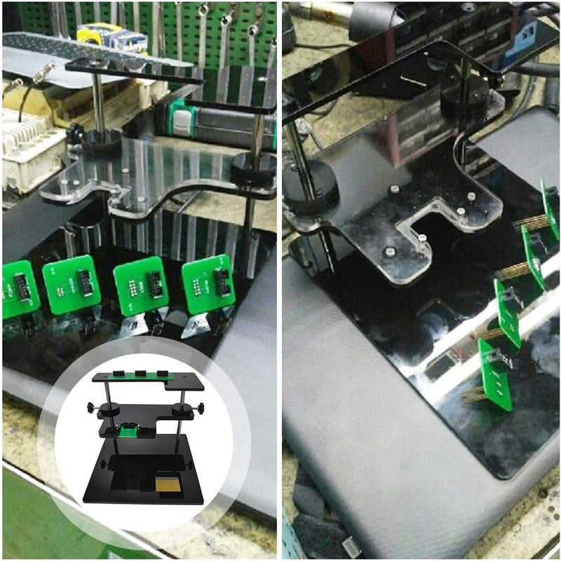 CJHZQYY BDM Rahmen mit Adapterset für BDM100 Programmierer, Werkzeug-Testständer-Adapter-Kit