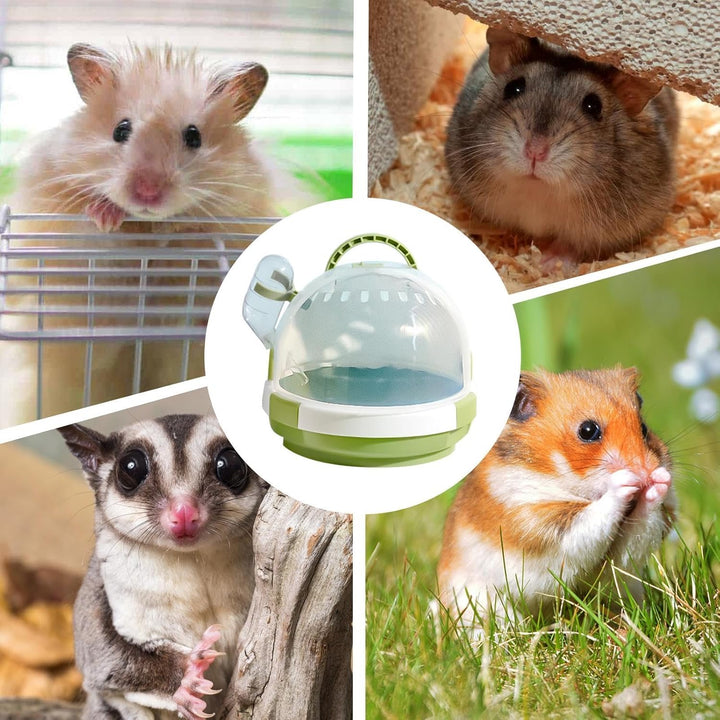 Travel Case, Gerbil Travel Cage, Pet Portable Carrier, Hamster Travel Cage, Transport Box, Small Pet