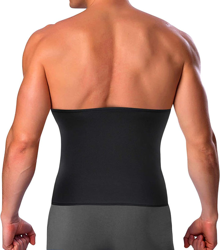 KUMAYES Bauchweggürtel Herren Fitness Gürtel Sauna Sport Taillenformer Saunagürtel Schwitzgürtel Wai