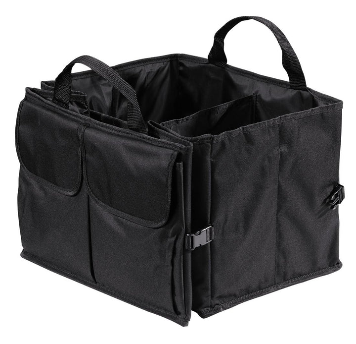 Hama Kofferraumtasche gross (Faltbare Autotasche, Kofferraum-Organizer mit Klettbefestigung inkl. Kl