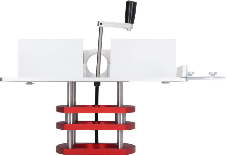 Oberfräserlift mit Oberplatte, Aluminium-Präzisionsfräser-Hebesystem mit Gehrungslehre, Holzbearbeit