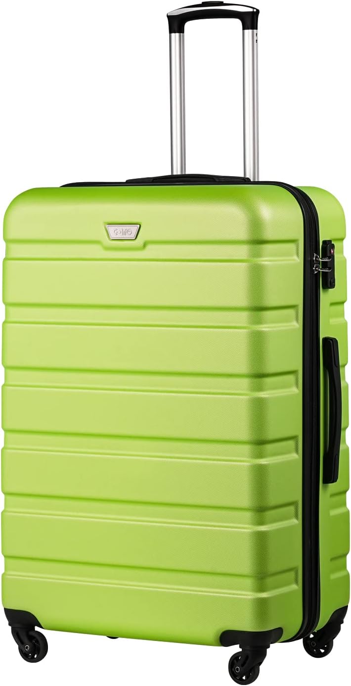 COOLIFE Hartschalen-Koffer Trolley Rollkoffer Reisekoffer ardschale Boardcase Handgepäck mit TSA-Sch