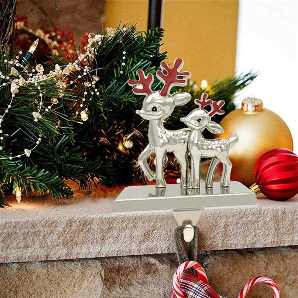 Molinter Kamin Haken Nikolausstrumpf Weihnachtsstrumpf Halterung Nikolausstiefel Halter Haken (Renti