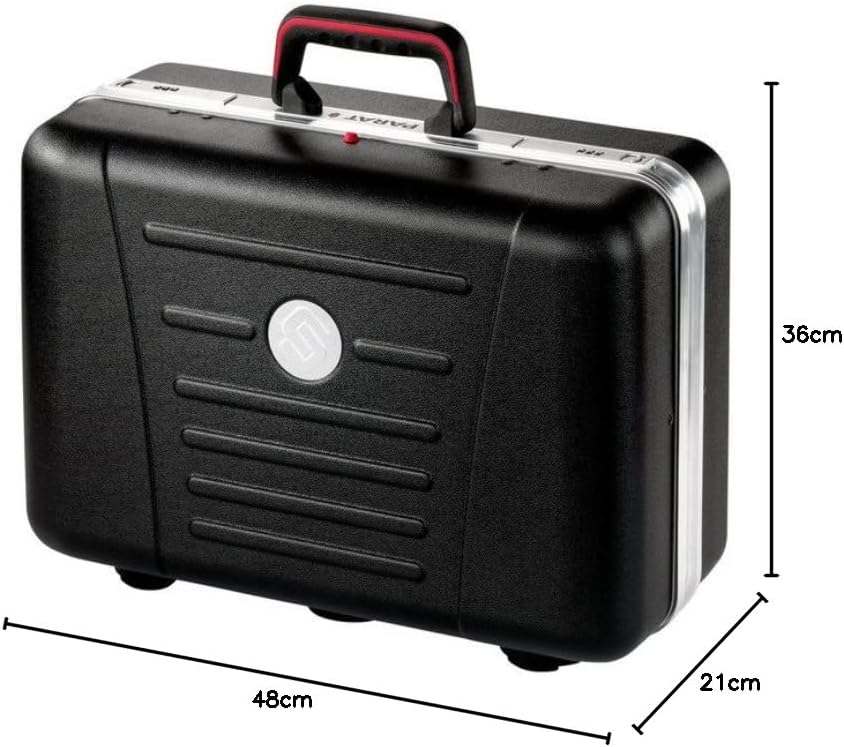 Prarat Werkzeugkoffer CLASSIC Plus Safe, Ordnungssystem CP-7-1 Längssteg, 3 Querstege, 2 Zahlenschlo