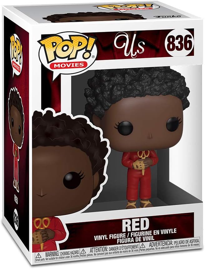 Funko POP! Movies: Us-Red mit Oversized Scissors - Vinyl-Sammelfigur - Geschenkidee - Offizielle Han