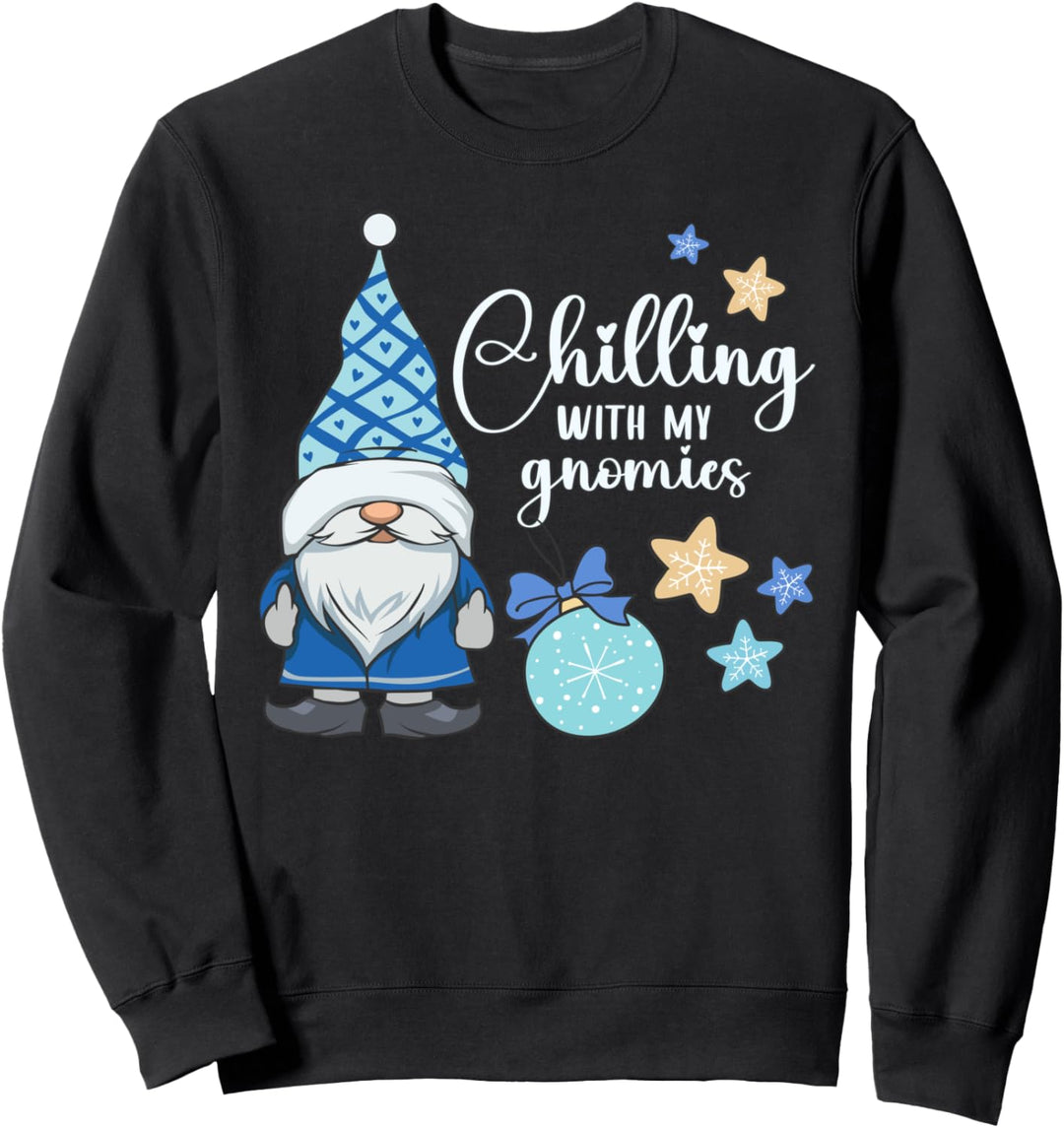 Winter Wichtel, nordisch, Weihnachts-Gnom Sweatshirt