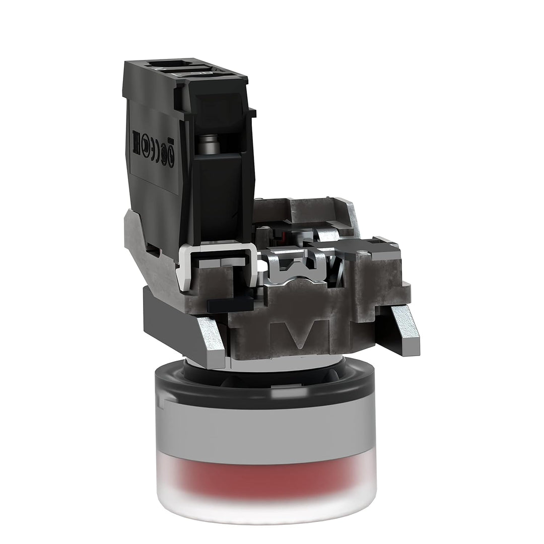 Schneider Electric Harmony XB4 Drucktaster Tafelmontage, EIN-AUS Schalter, 1-polig weiss, weiss