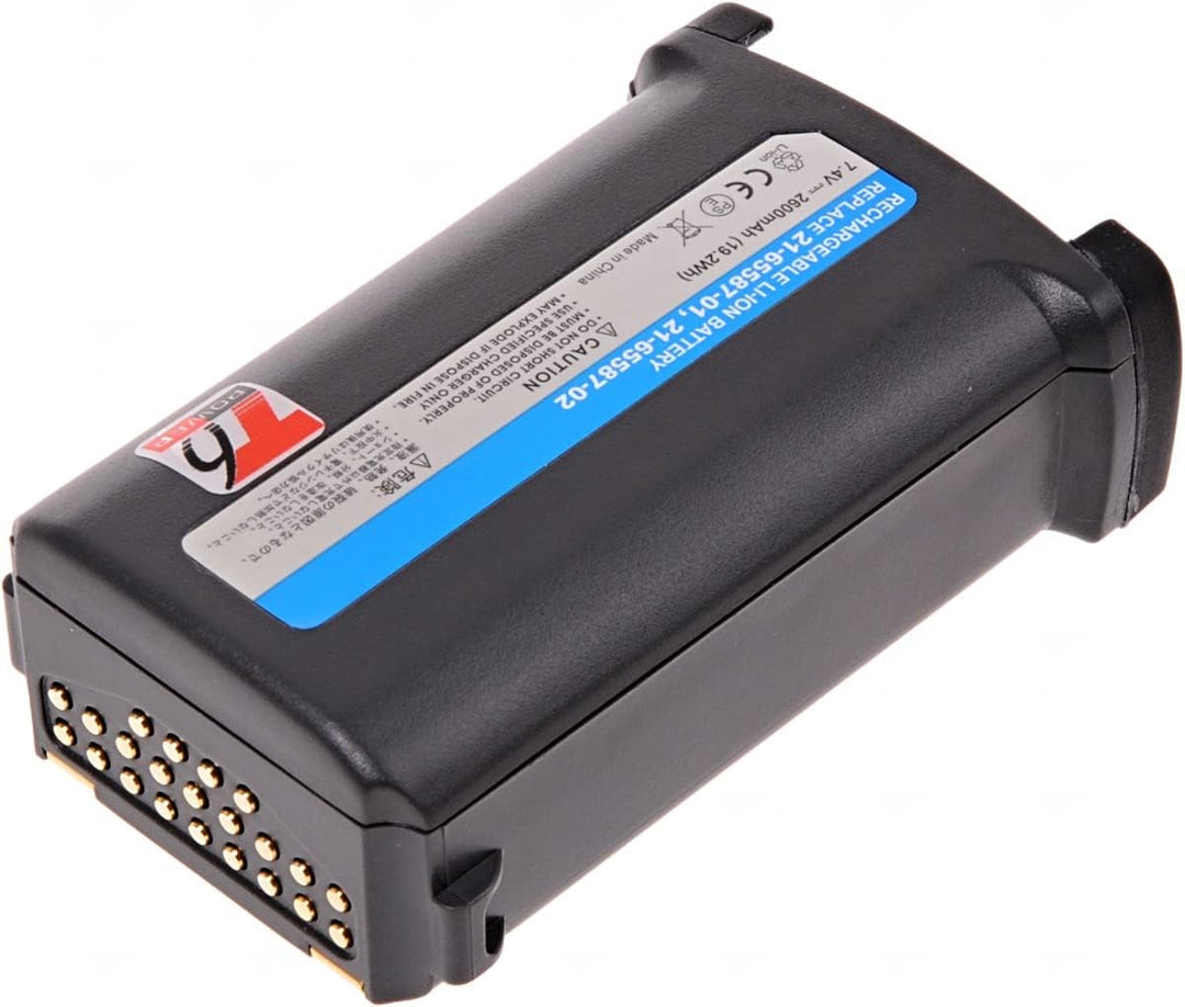 Akku für Zebra Barcode-Scanner, Teilenummer 82-111734-01, Li-Ion, 7,4 V, 2600 mAh (19,2 Wh), schwarz