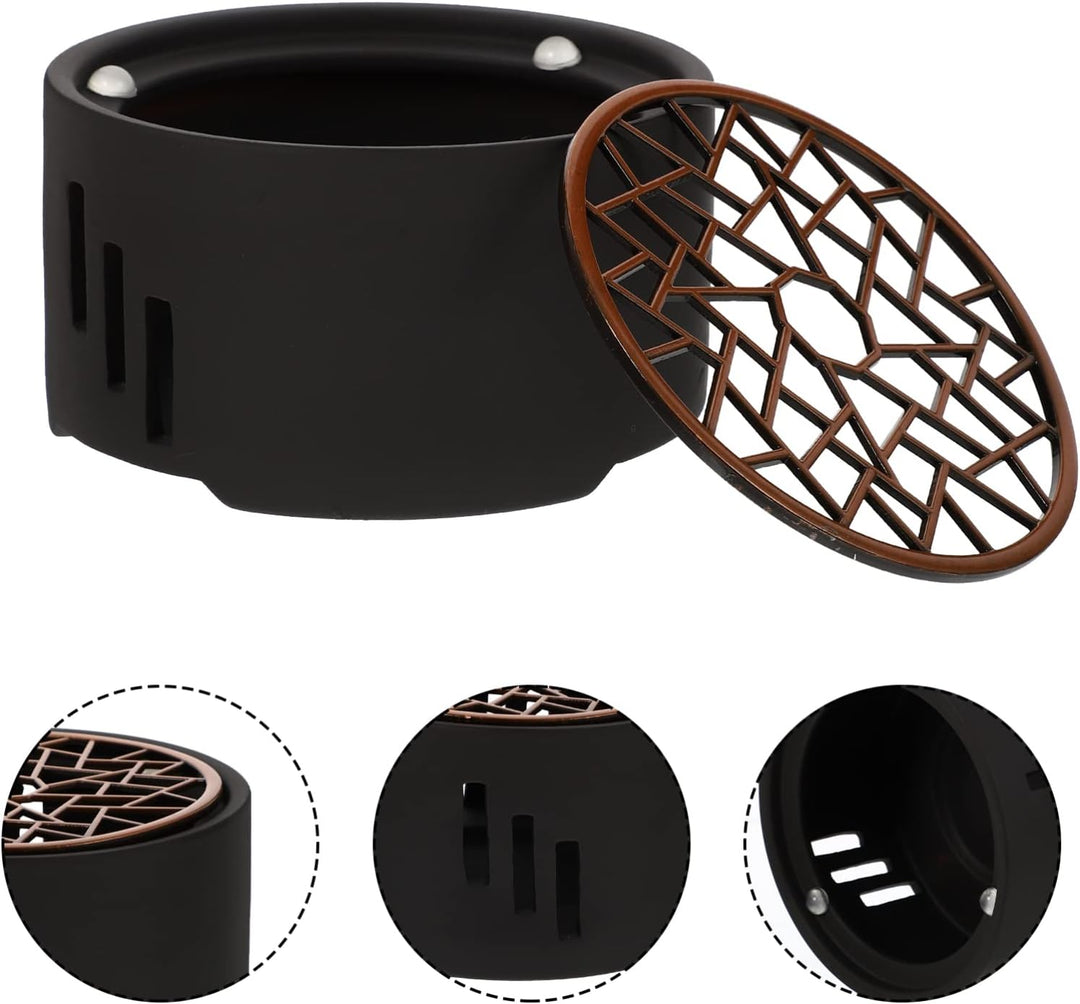 Cabilock Teewärmer Teekanne Heizkerze Teelicht Teekannenwärmer Teelicht Kerzenwärmer Teelichthalter